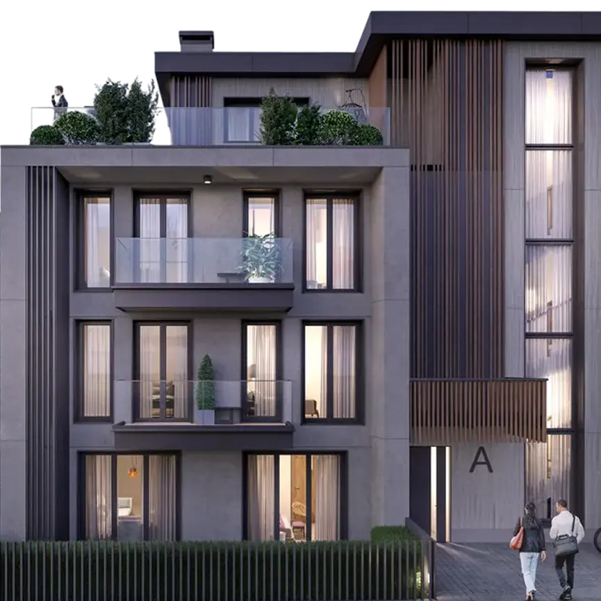 Residential complex surrounded by nature in Boyana district