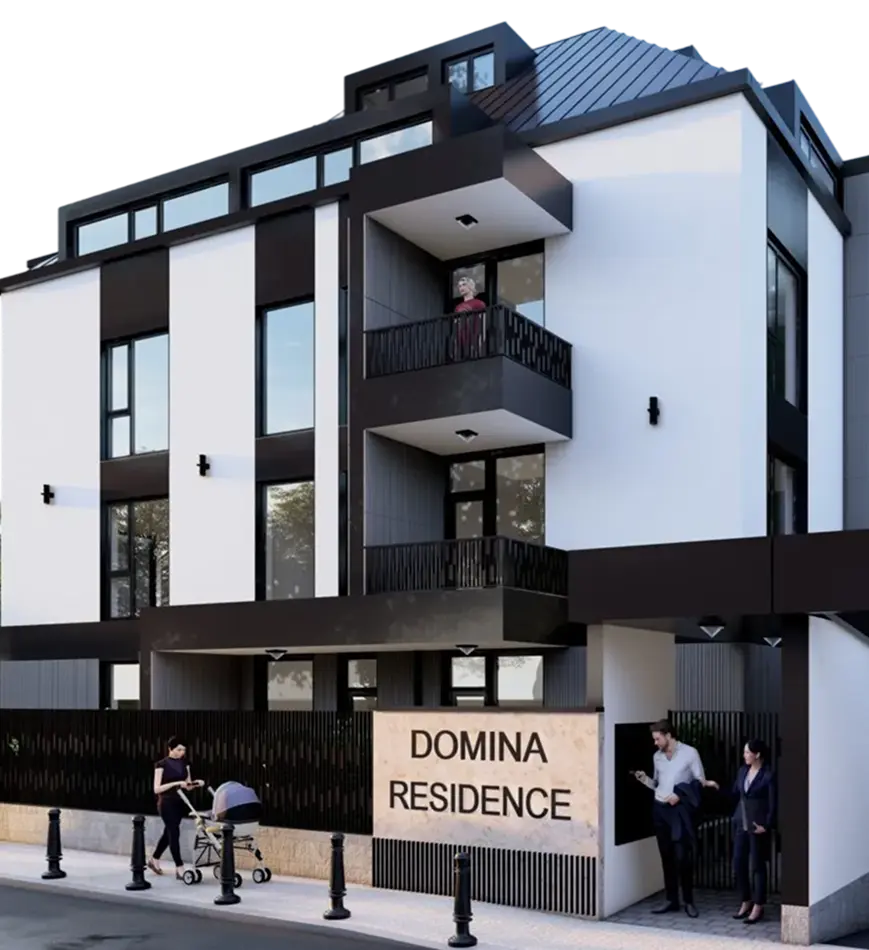 Complex of two boutique buildings in Malinova Dolina with act 16